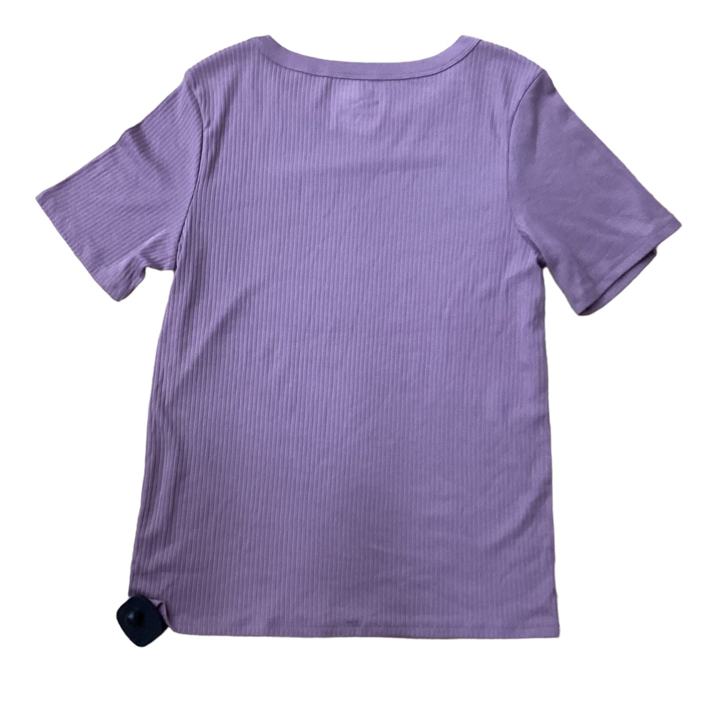 Purple Top Short Sleeve Lucky Brand, Size L