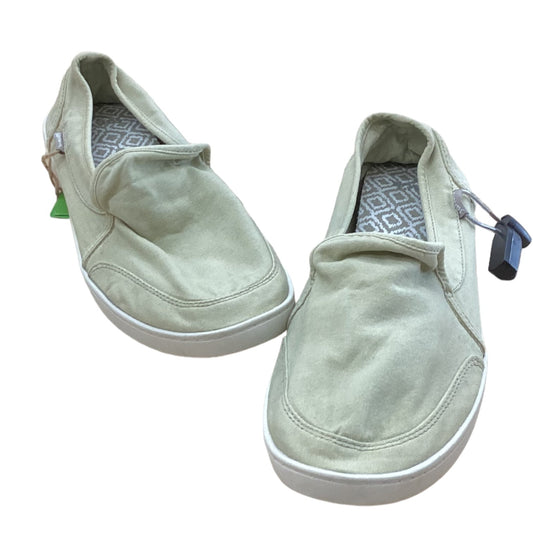 Green Shoes Sneakers Sanuk, Size 10