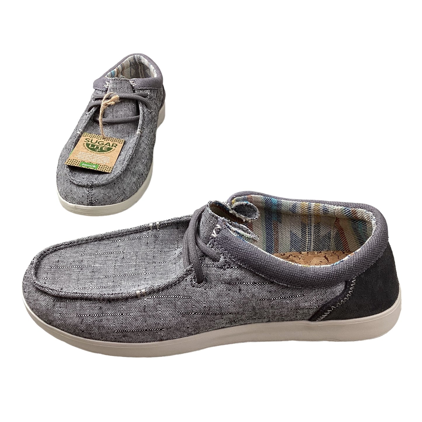 Grey Shoes Sneakers Sanuk, Size 10