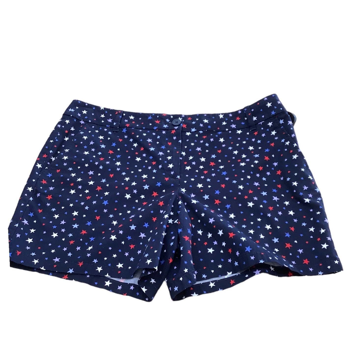 Blue & Red & White Shorts Loft, Size 14