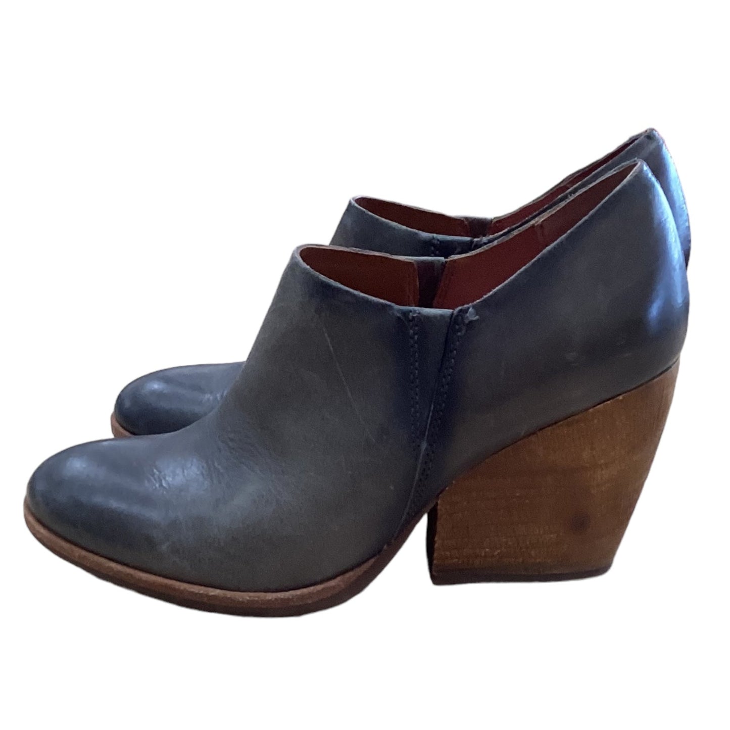 Grey Shoes Designer Kork Ease, Size 7.5