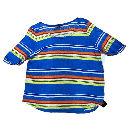 Multi-colored Top Short Sleeve Ralph Lauren, Size 2x
