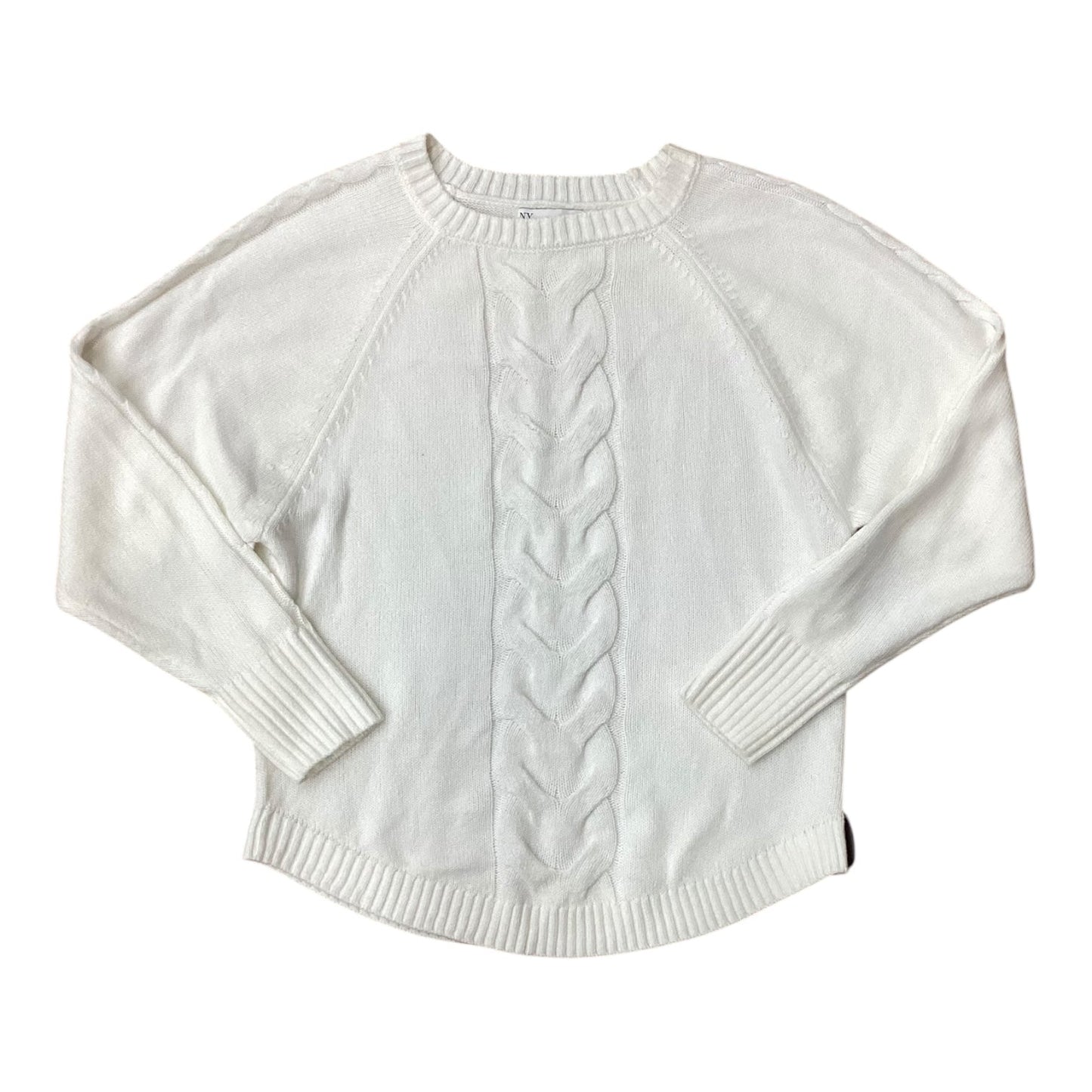 Sweater By New York And Co In Cream, Size: Xs