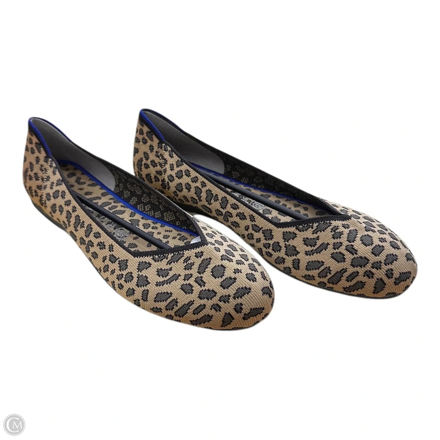 Shoes Flats By Rothys In Leopard Print, Size: 9.5