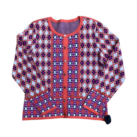 Sweater By Carlisle In Geometric Pattern, Size: S