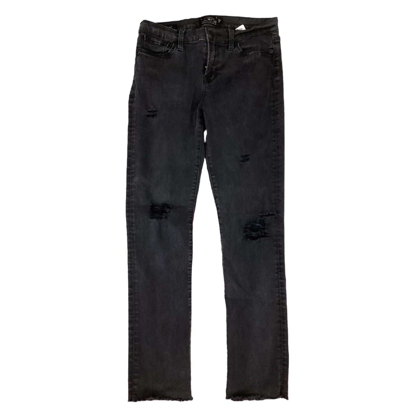 Jeans Skinny By Lucky Brand In Black Denim, Size: 8