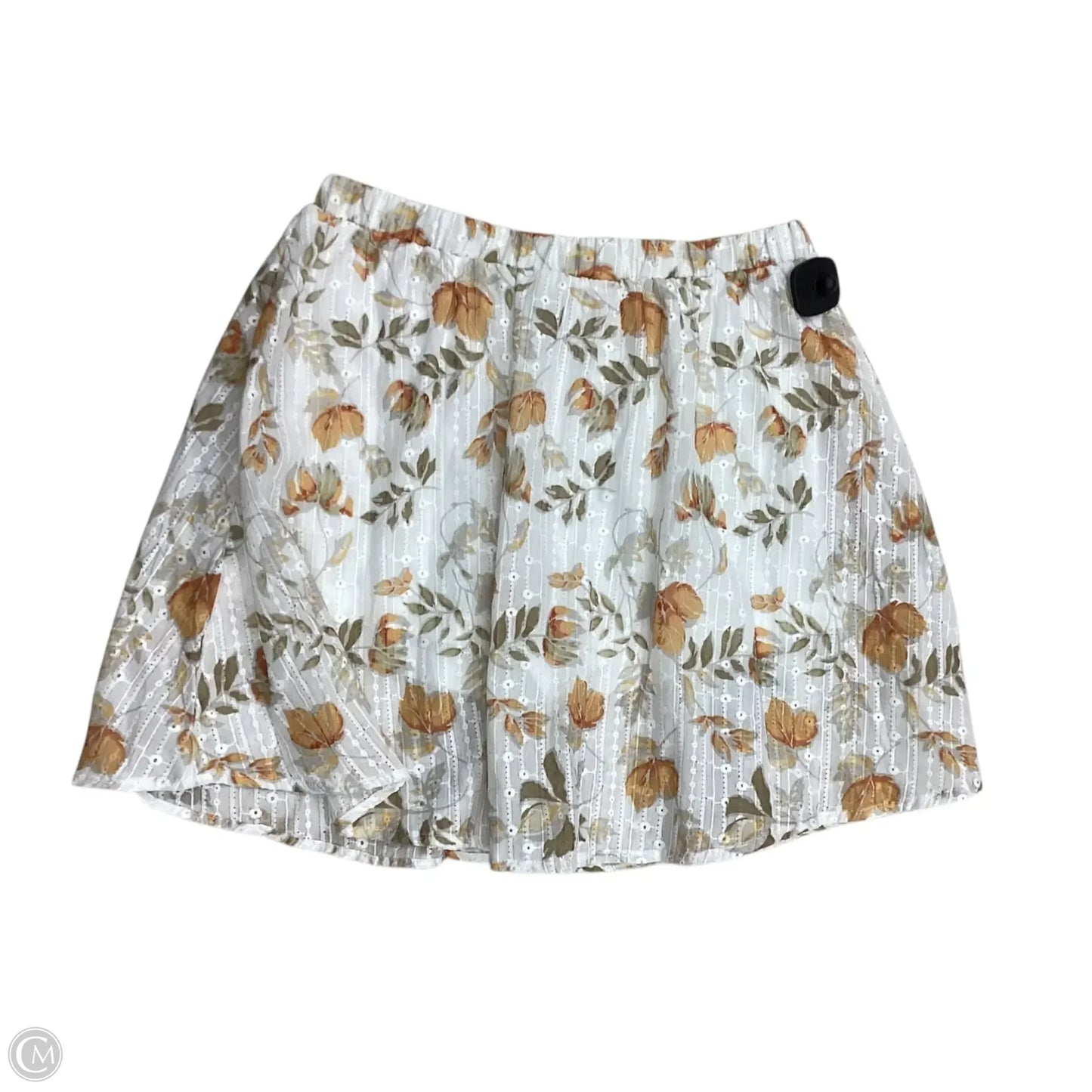 Skirt Mini & Short By Shein In Floral Print, Size: M