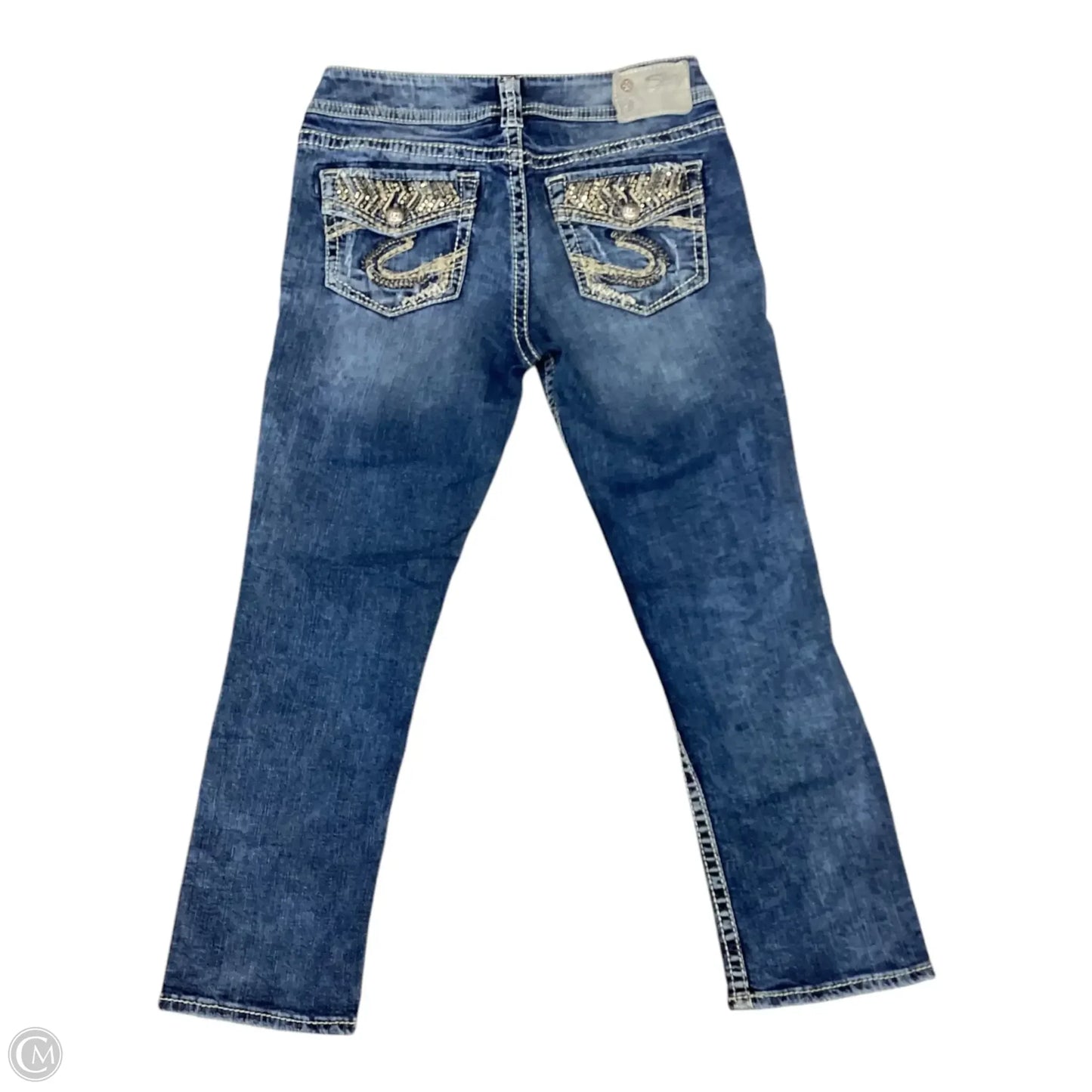 Jeans Straight By Silver In Blue Denim, Size: 6