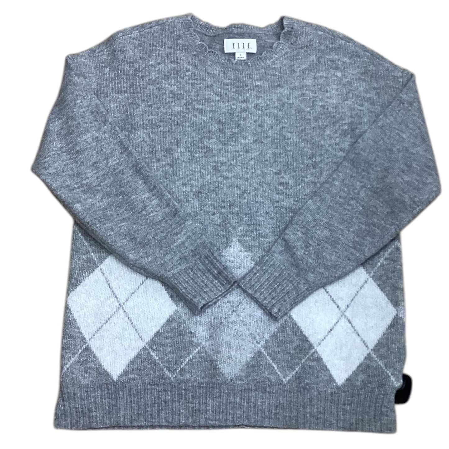 Sweater By Elle In Grey, Size: S