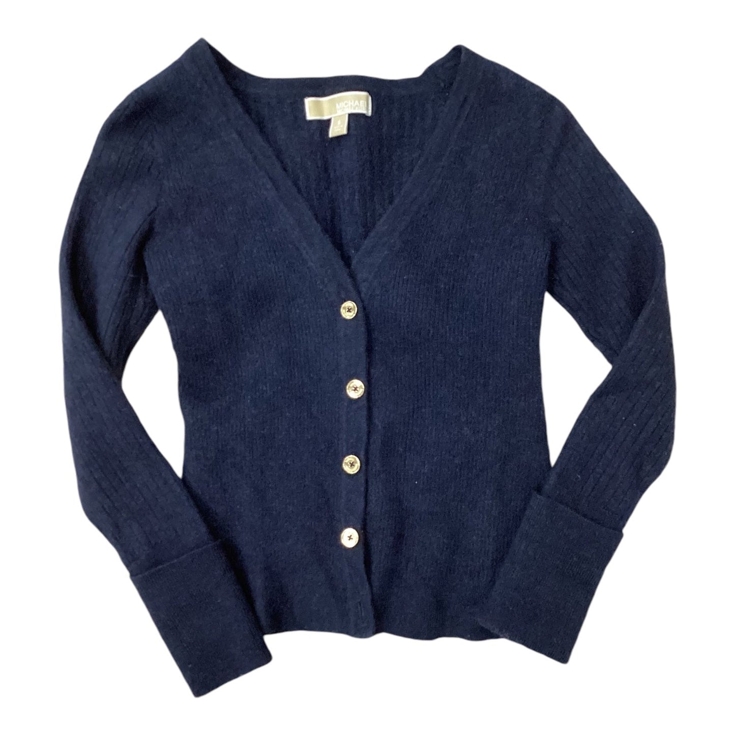 Cardigan By Michael Kors In Navy, Size: S