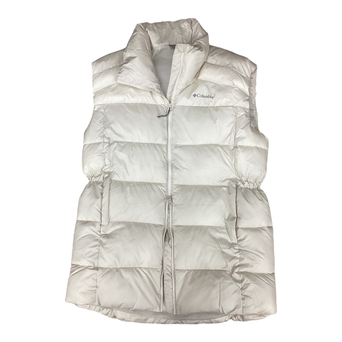 Vest Puffer & Quilted By Columbia In Cream, Size: L