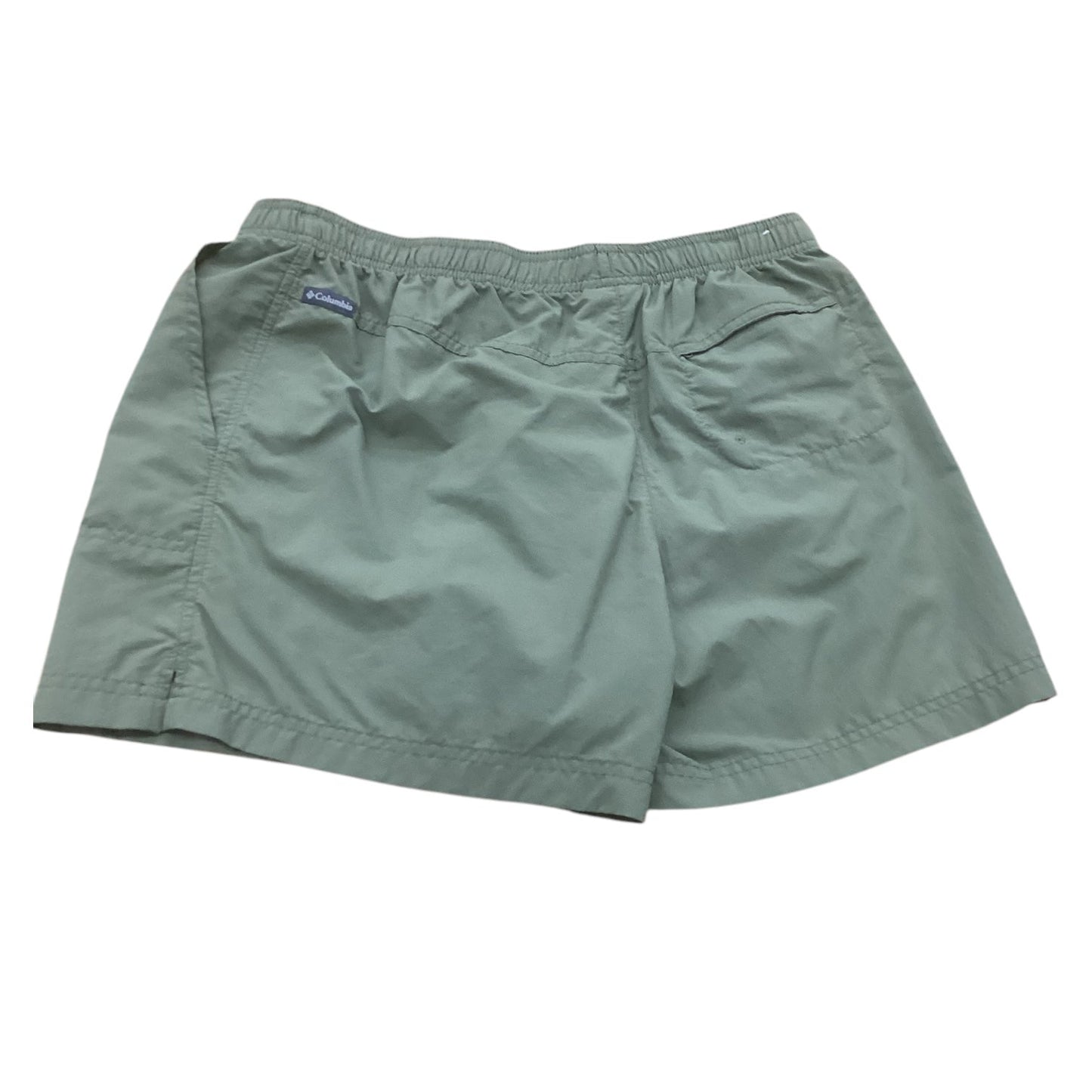 Athletic Shorts By Columbia In Green, Size: M