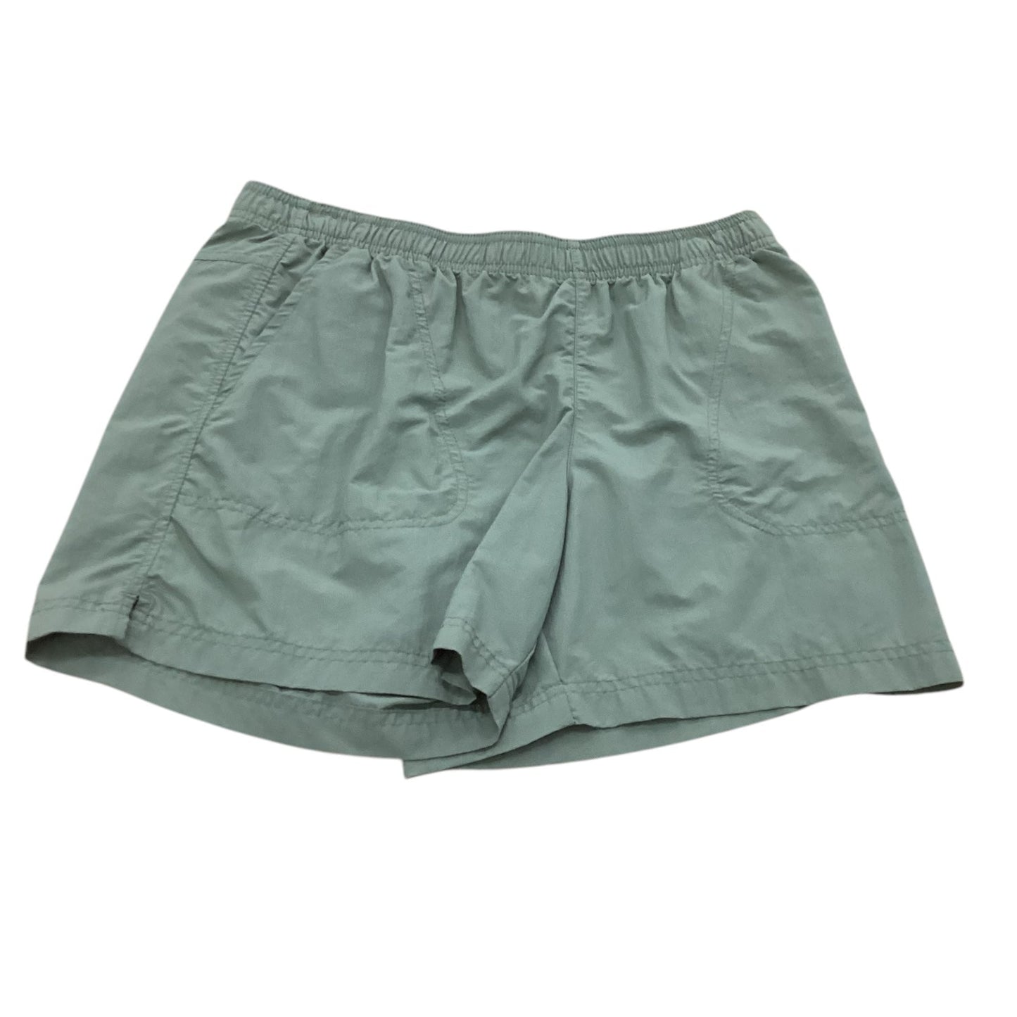 Athletic Shorts By Columbia In Green, Size: M