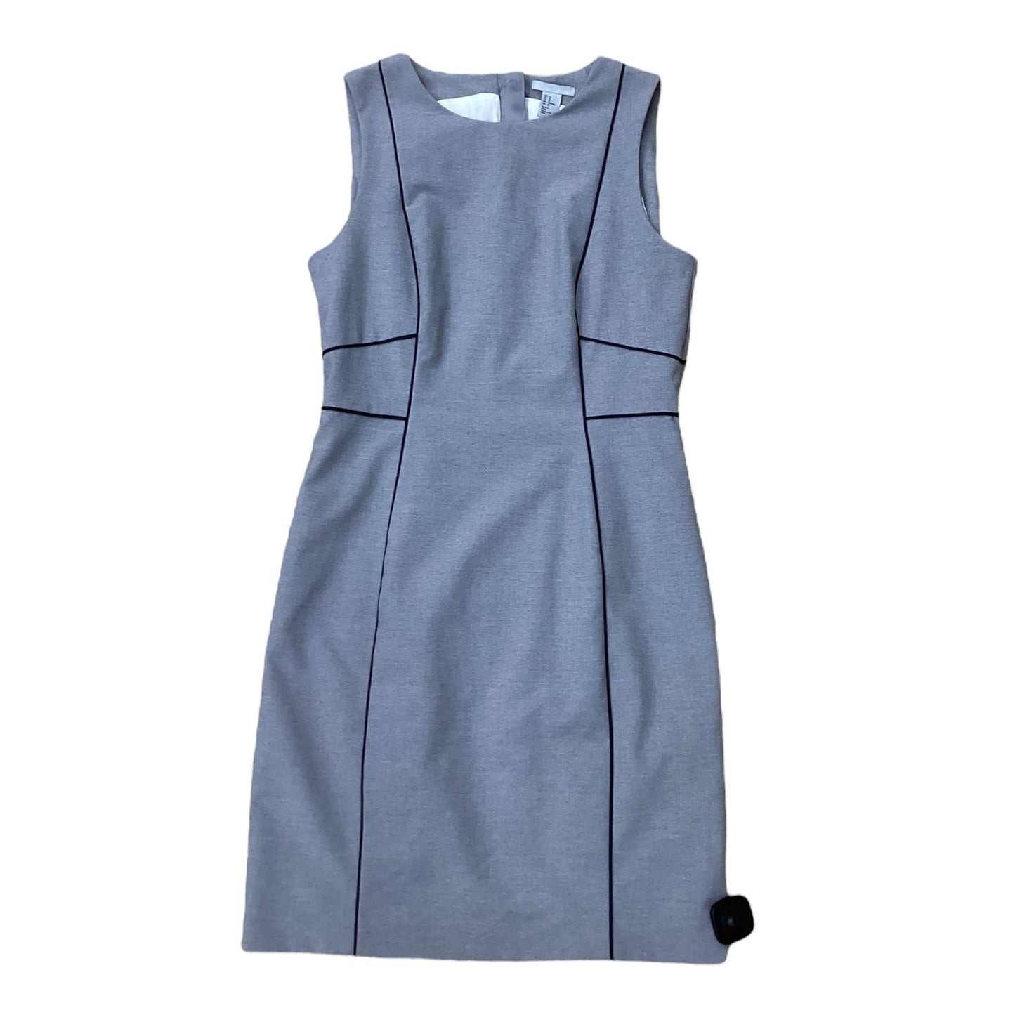 Grey Dress Party Midi H&m, Size L