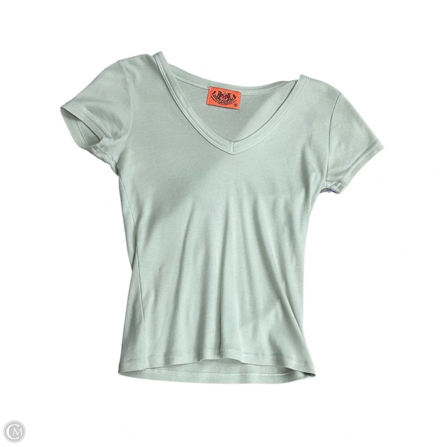 Top Short Sleeve By Juicy Couture In Green, Size: S