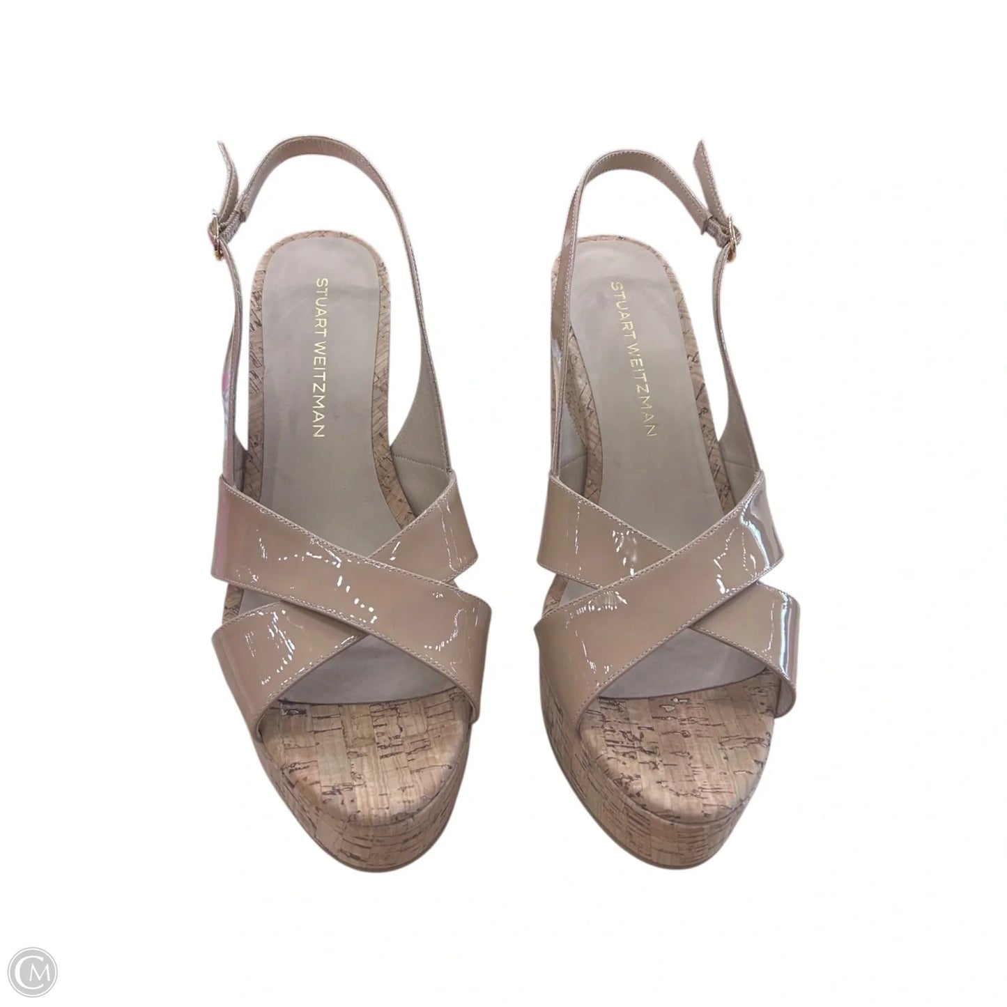 Shoes Designer By Stuart Weitzman In Tan, Size: 12