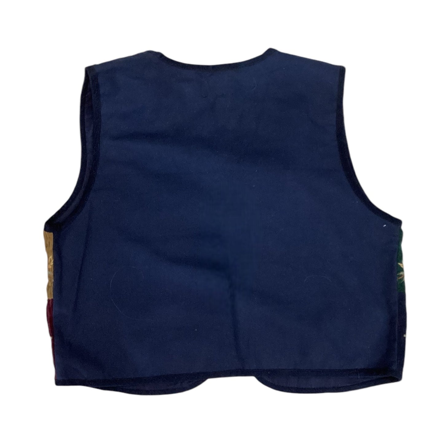 Vest Other By Clothes Mentor In Navy, Size: Petite  M