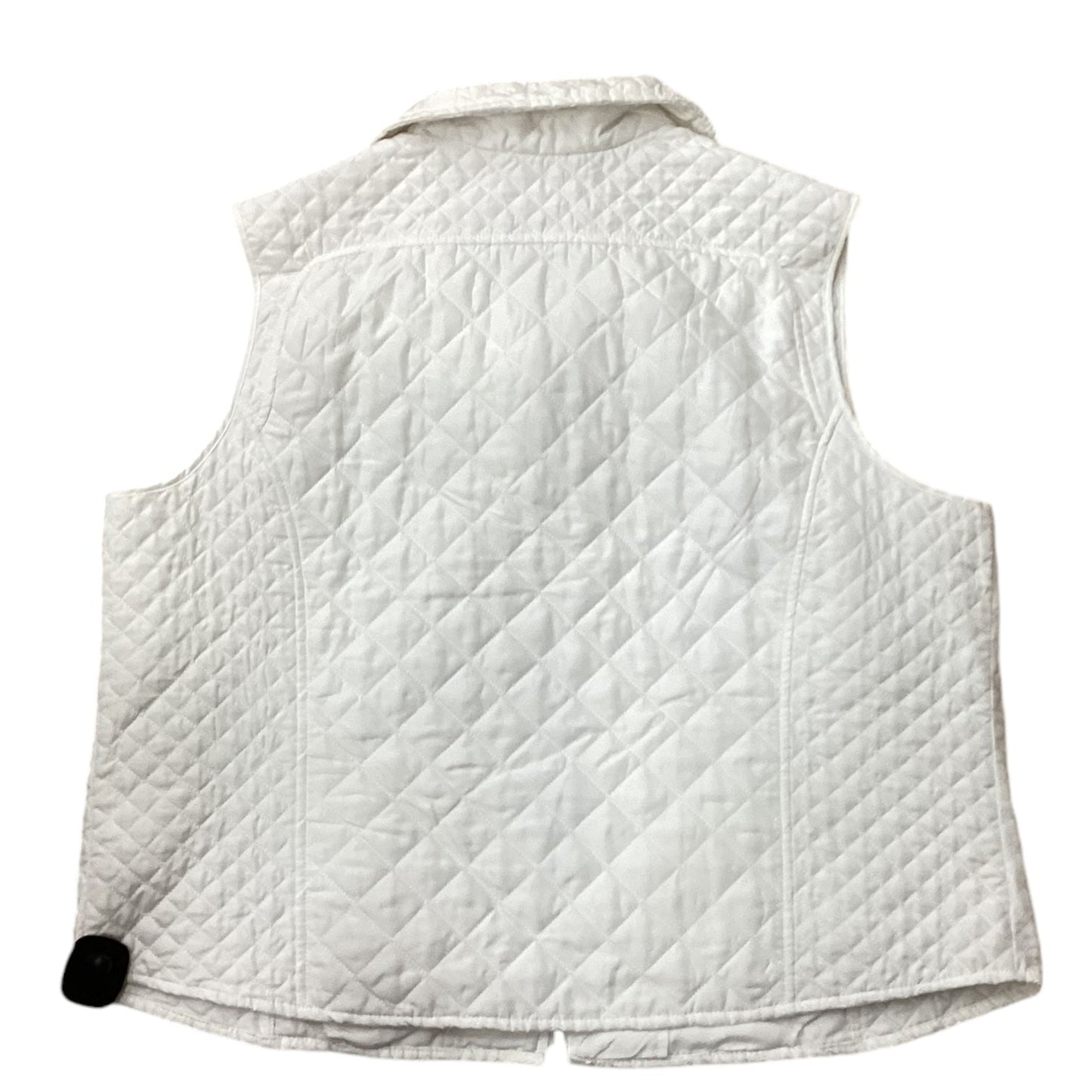 Vest Other By Clothes Mentor In White, Size: 1x