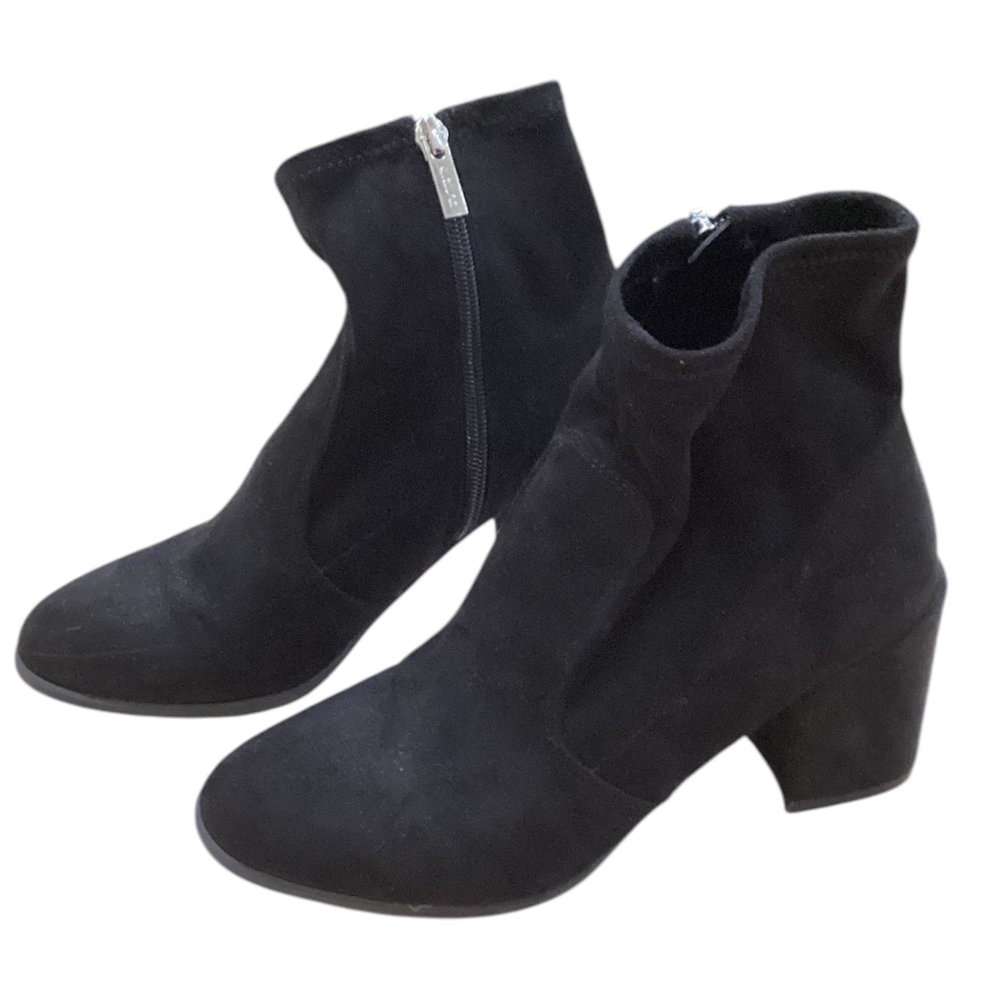 Boots Ankle Heels By Unisa In Black, Size: 6.5