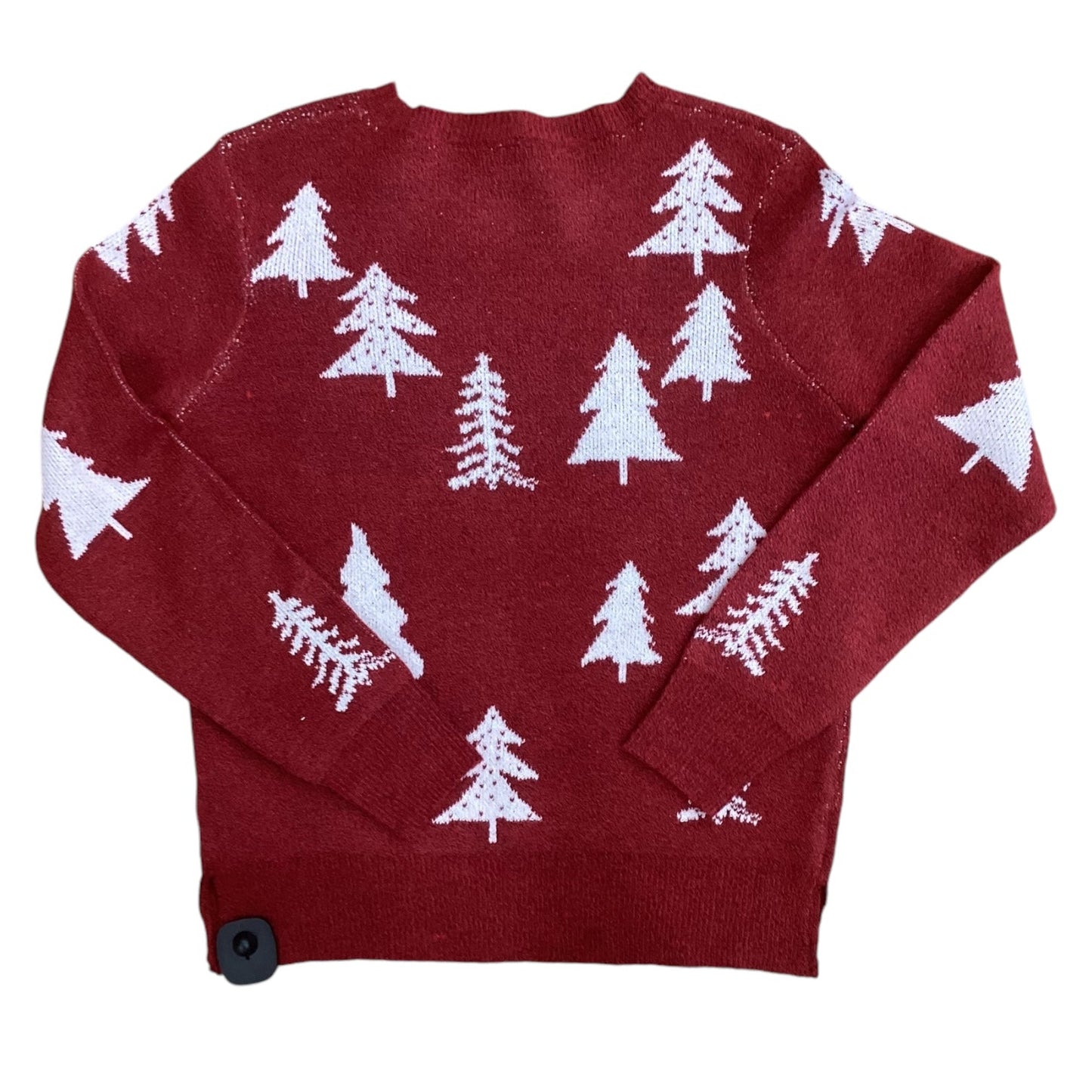 Sweater By Holiday Time In Red, Size: M