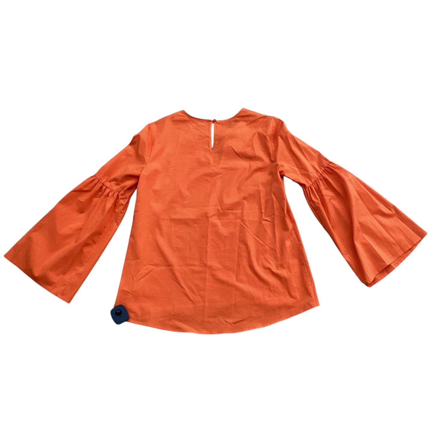 Top Long Sleeve By Michael By Michael Kors In Orange, Size: S