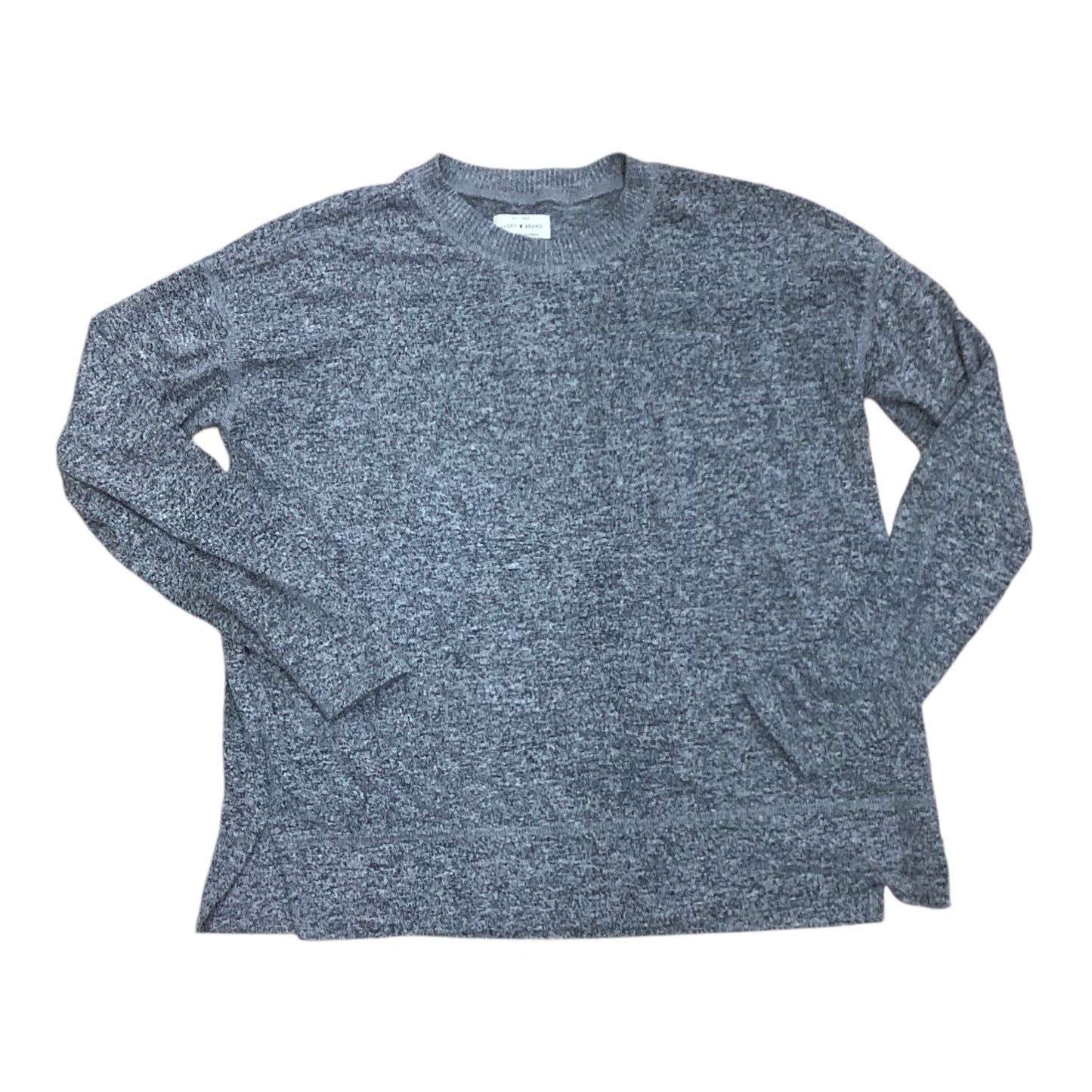 Sweater By Lucky Brand In Grey, Size: S