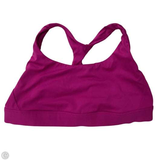Athletic Bra By Athleta In Purple, Size: 1x