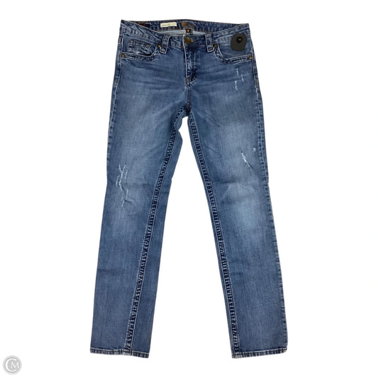Jeans Straight By Kut In Blue, Size: 6