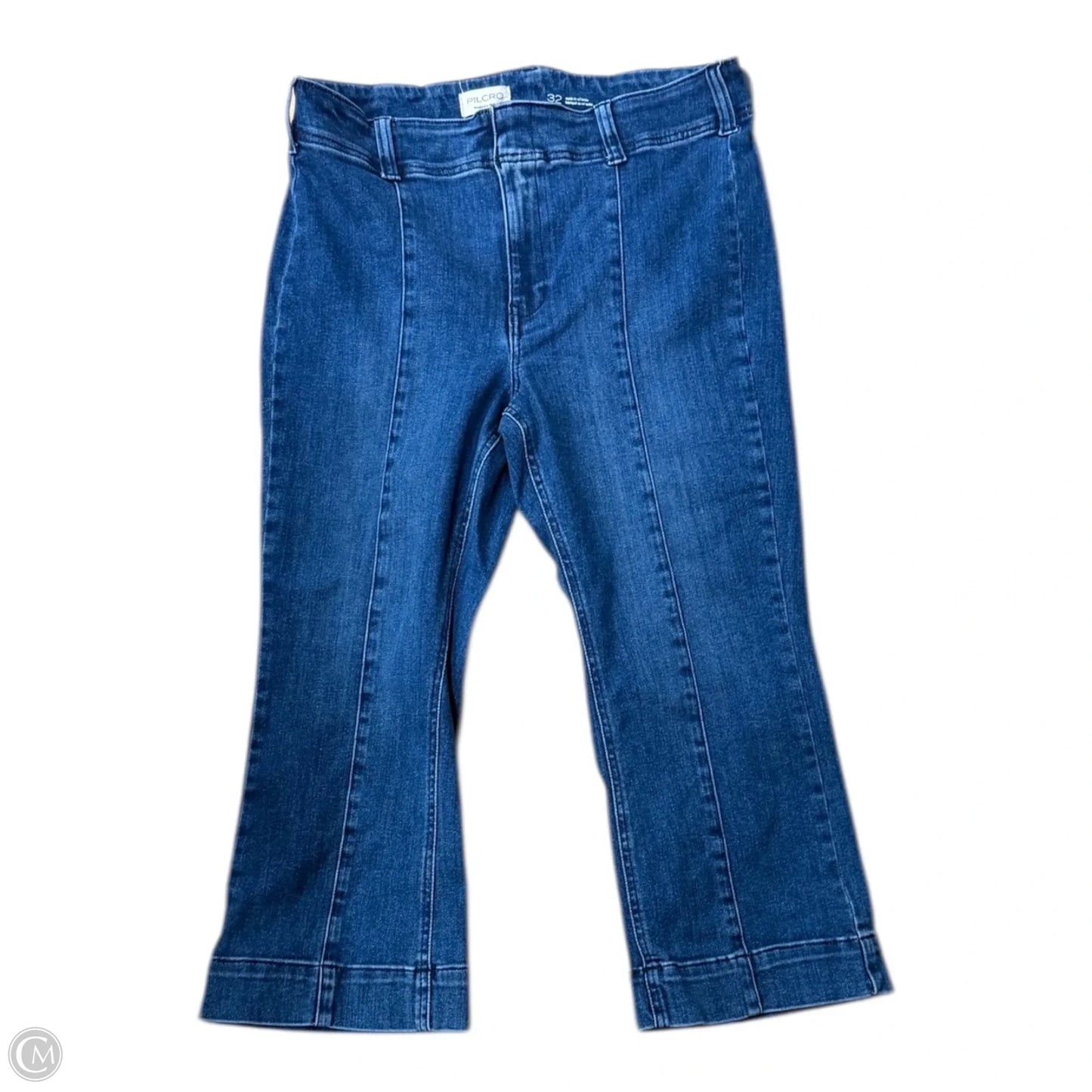Capris By Pilcro In Blue Denim, Size: 12