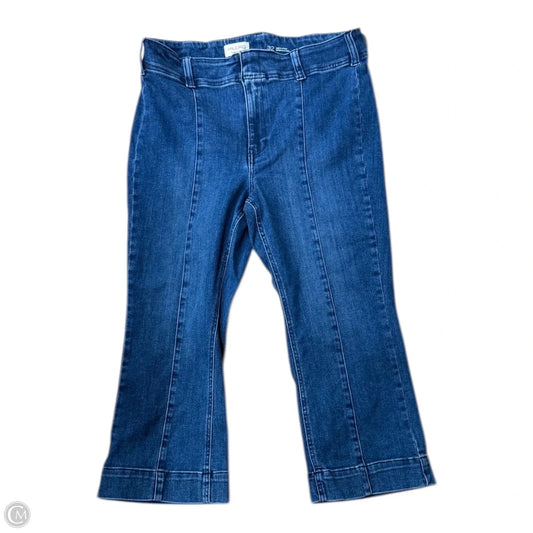 Capris By Pilcro In Blue Denim, Size: 12