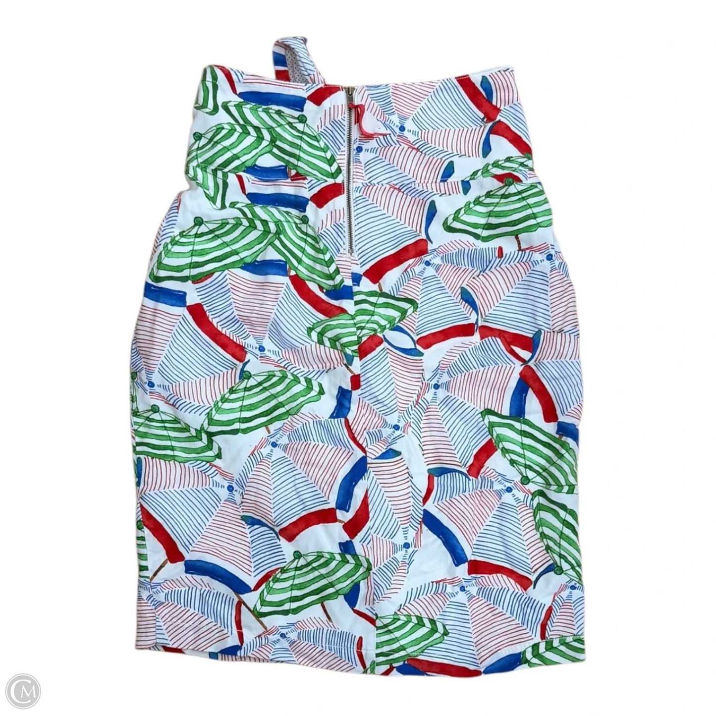 Skirt Mini & Short By Anthropologie In Green & Red, Size: 4