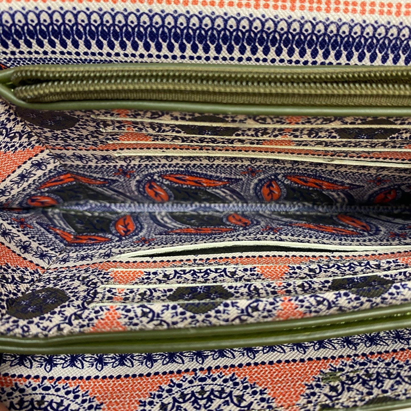 Wallet Designer By Spartina In Green, Size:Large