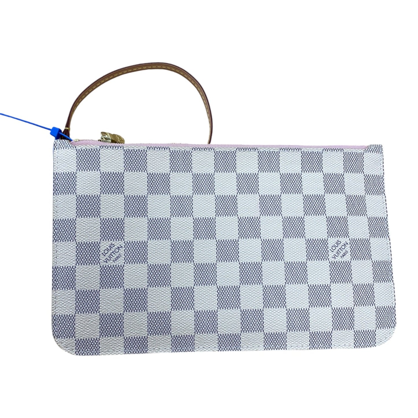 Wristlet Luxury Designer By Louis Vuitton In White, Size:Medium