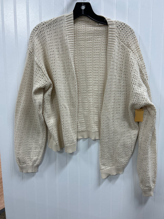Cardigan By Billabong In Cream, Size:M