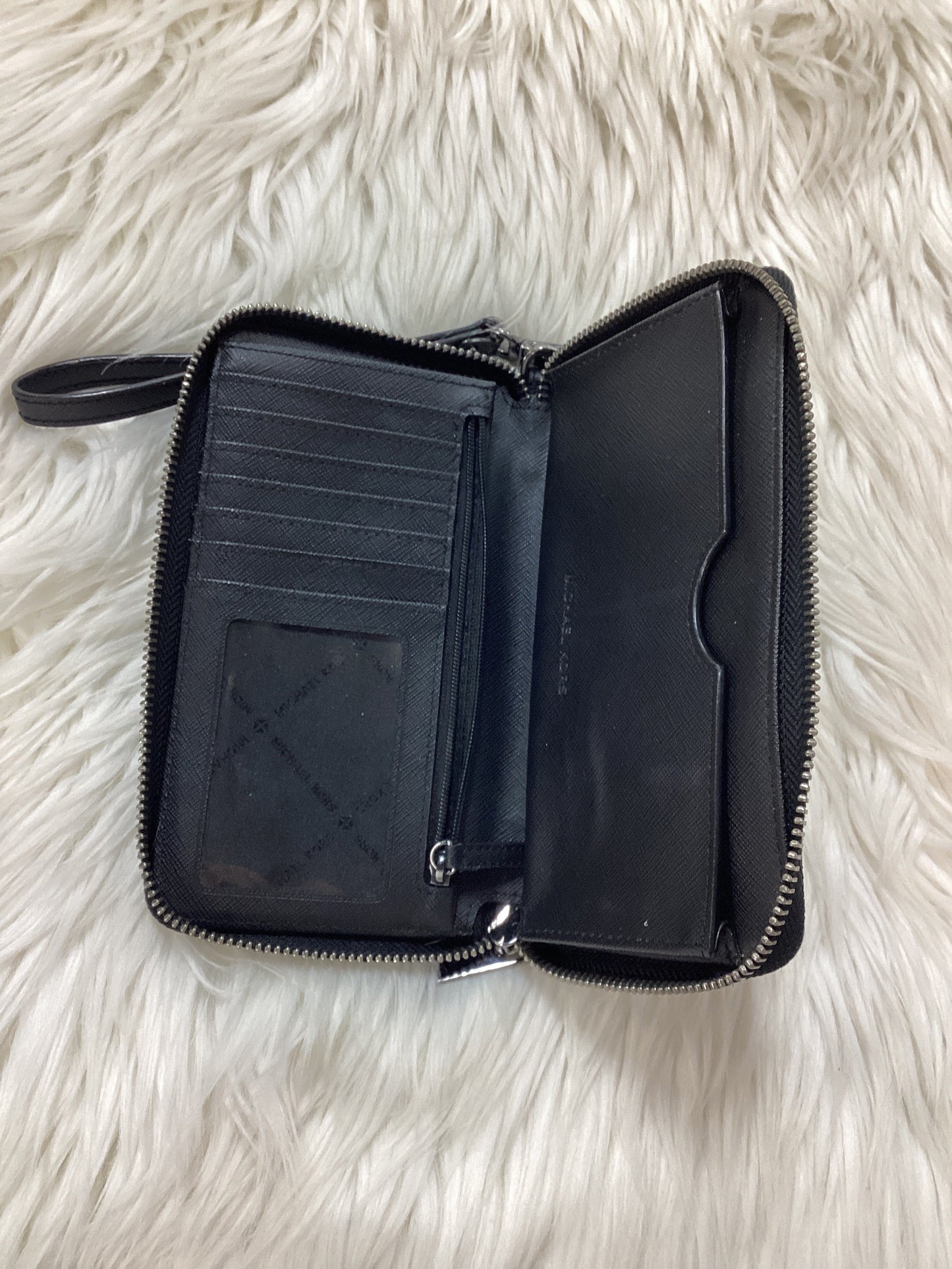 Wallet Designer By Michael Kors In Black, Size:Small