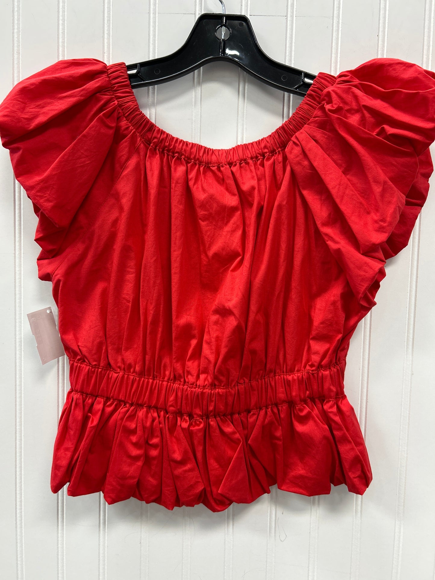 Blouse Ss By Free People In Red, Size:S