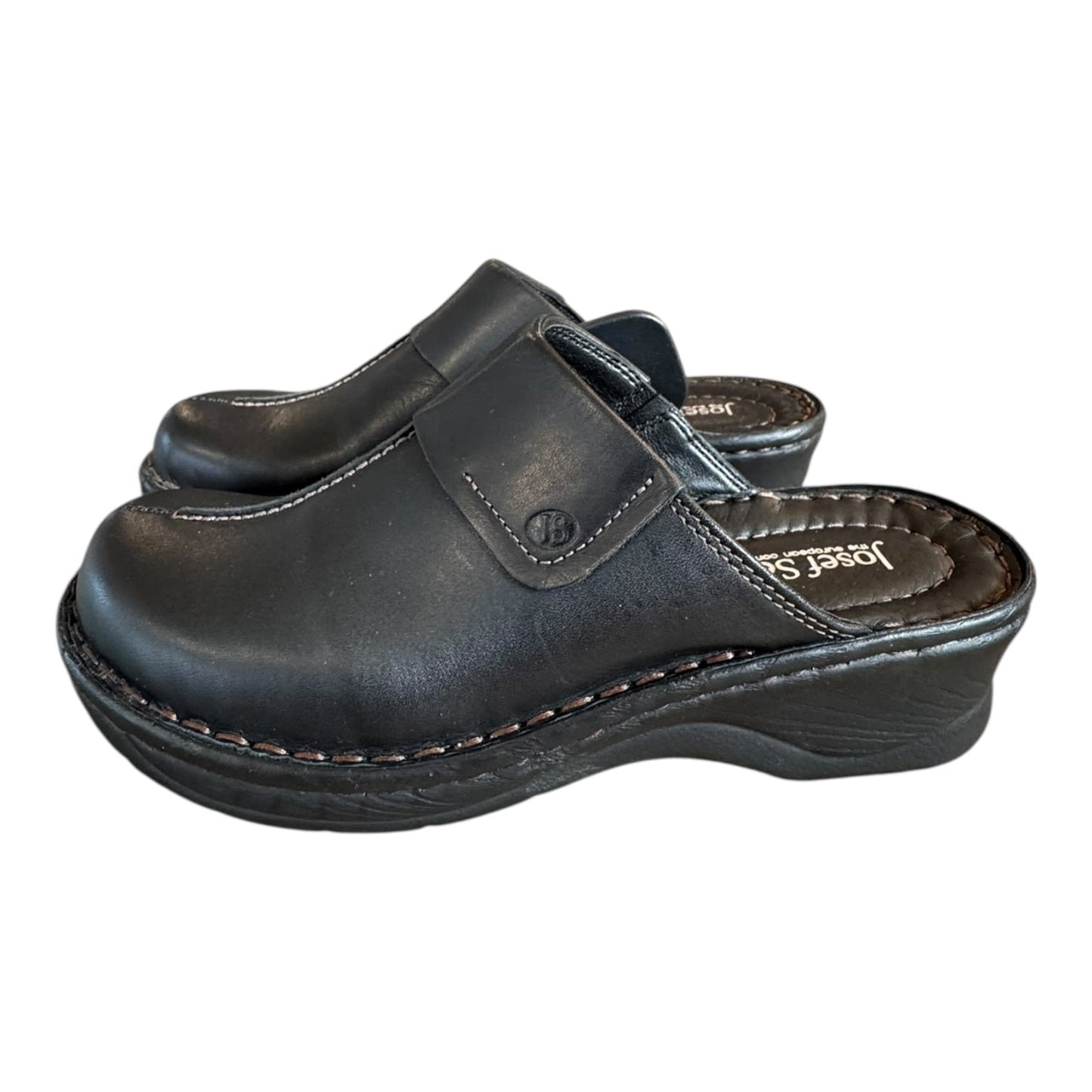 Shoes Flats By Josef Seibel In Black, Size:6.5