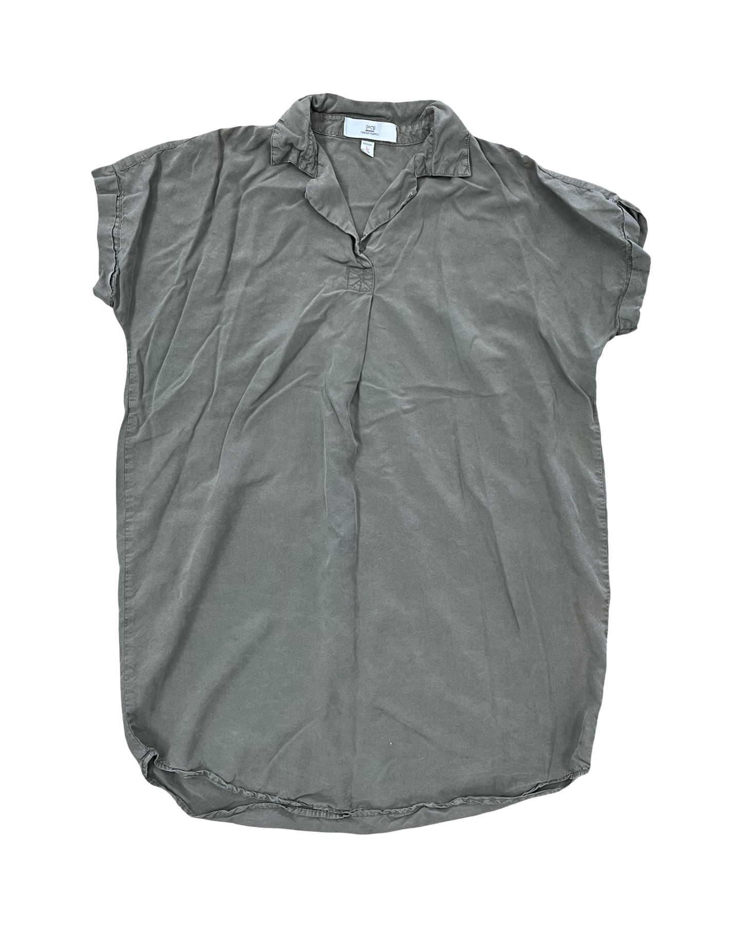 Dress Casual Short By Thread And Supply In Green, Size:M