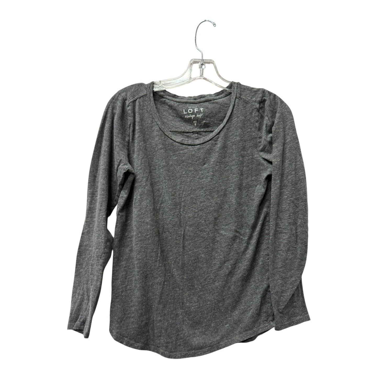 Top Ls By Loft In Grey, Size:S