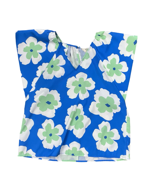 Top Ss By Entro In Blue & Green, Size:S
