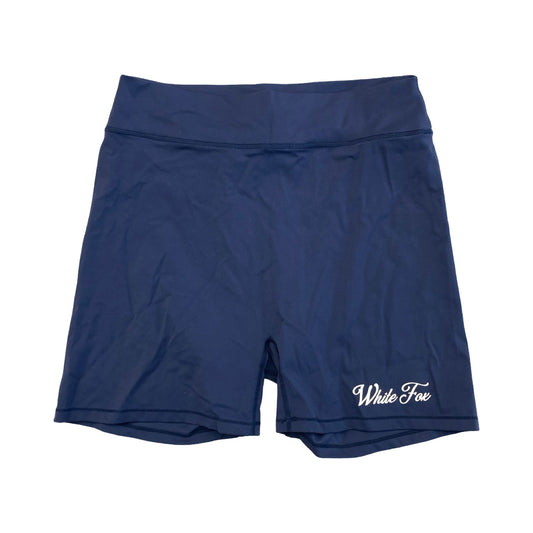 Athletic Shorts By White Fox In Navy, Size:L