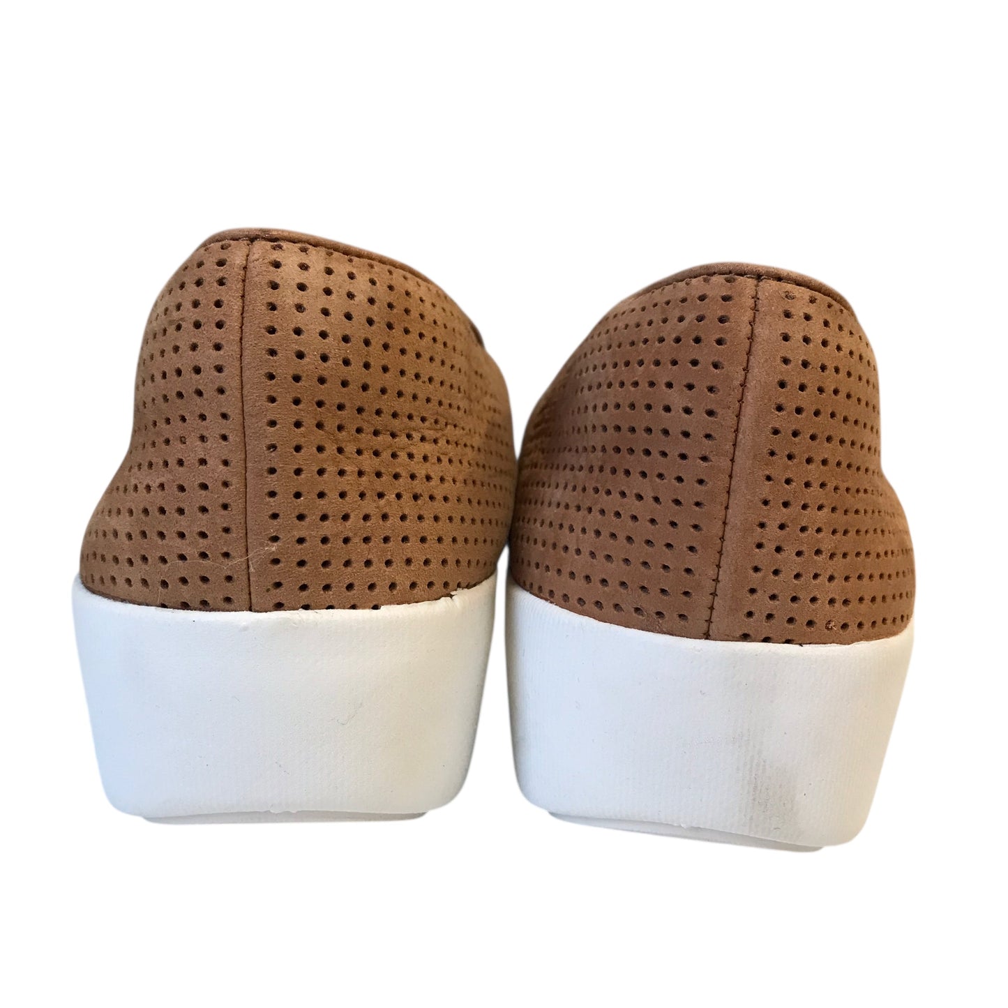 Shoes Sneakers By Fitflop In Tan & White, Size:7