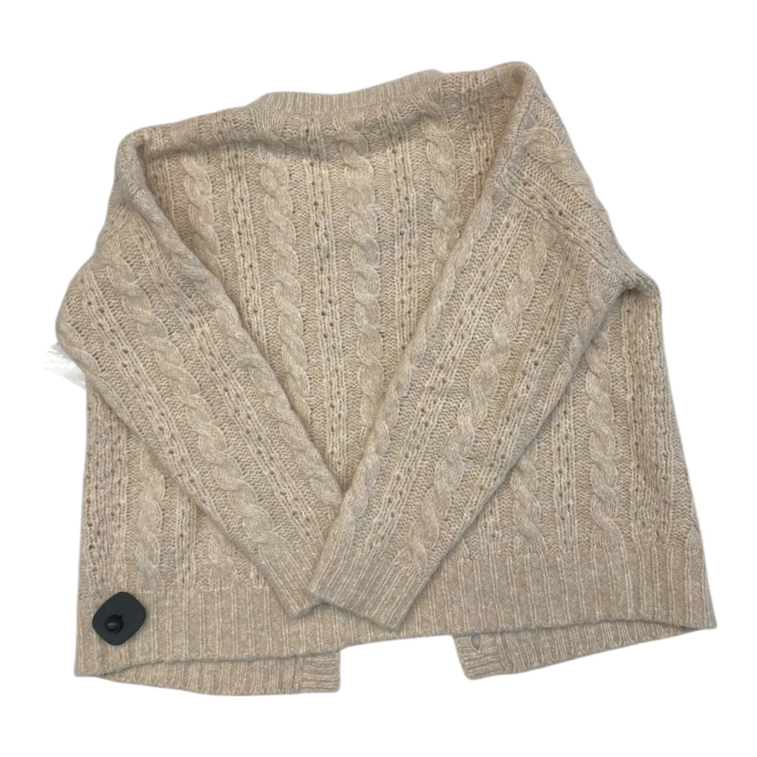 Sweater Cardigan By Madewell In Cream, Size:Xs