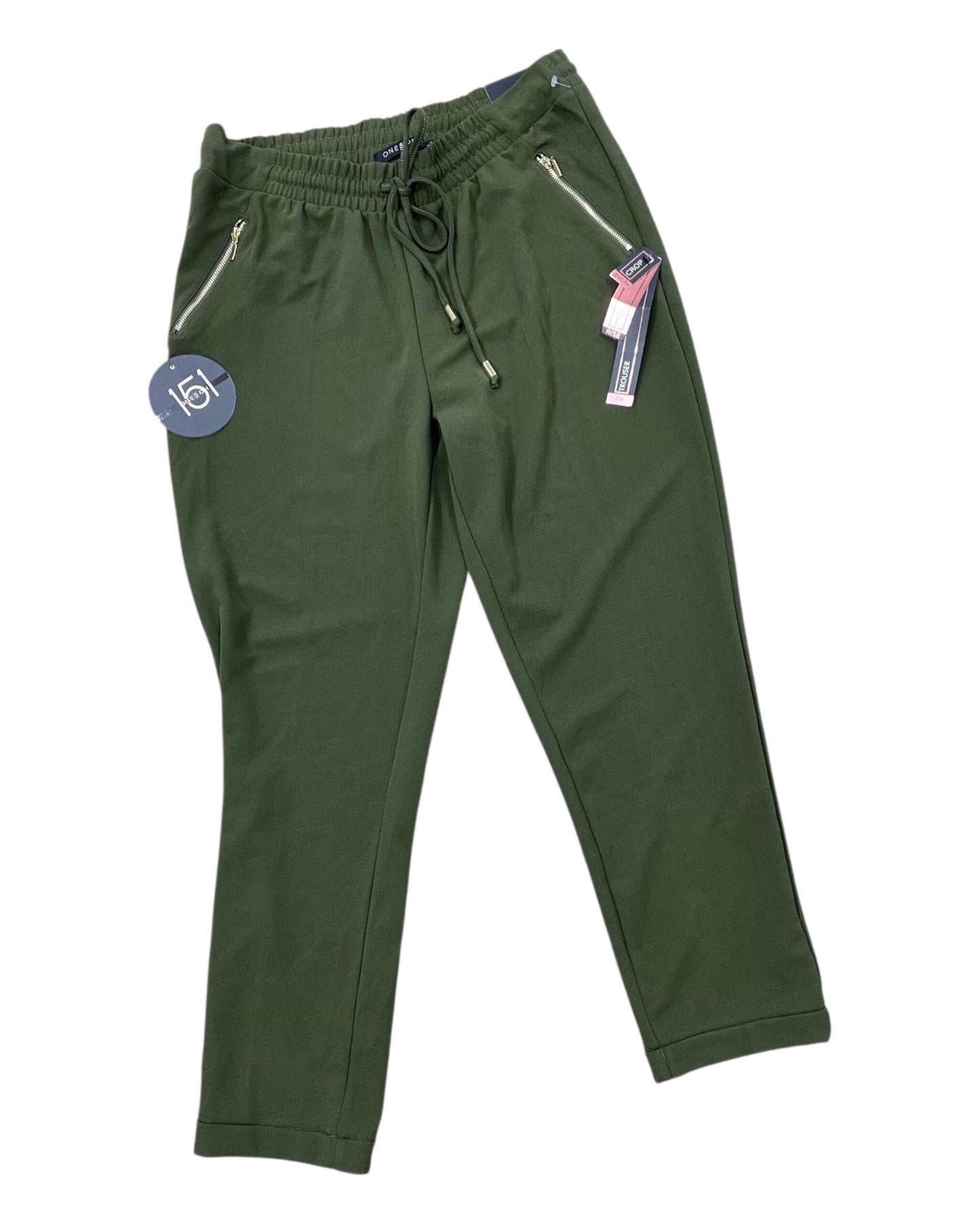 Pants Dress By One 5 One In Green, Size:L