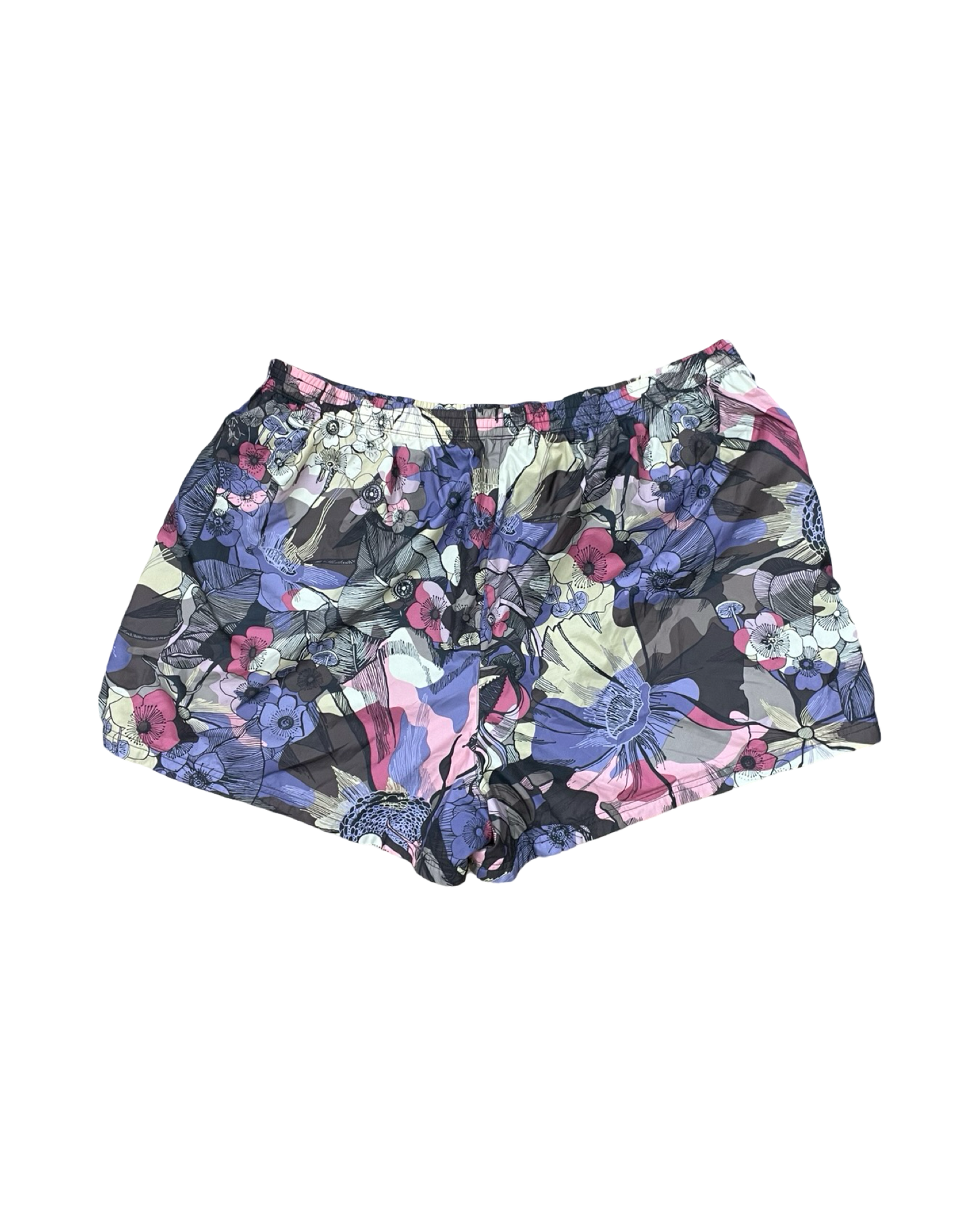 Athletic Shorts By Nike In Floral Print, Size:2X