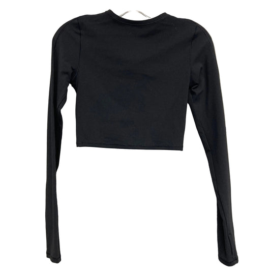 Athletic Top Ls Crewneck By Athleta In Black, Size:Xs