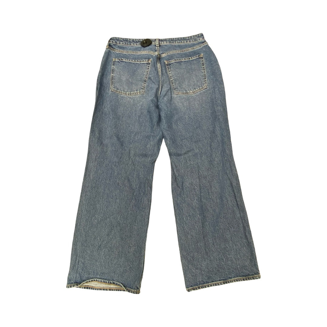 Jeans Wide Leg By Old Navy In Blue Denim, Size:12P