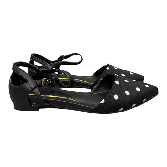 Shoes Flats By Cato In Black, Size:6