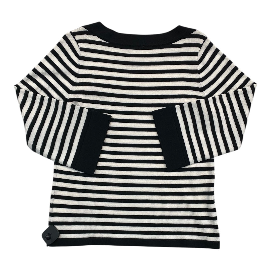 Sweater By Anne Klein In Striped Pattern, Size:S
