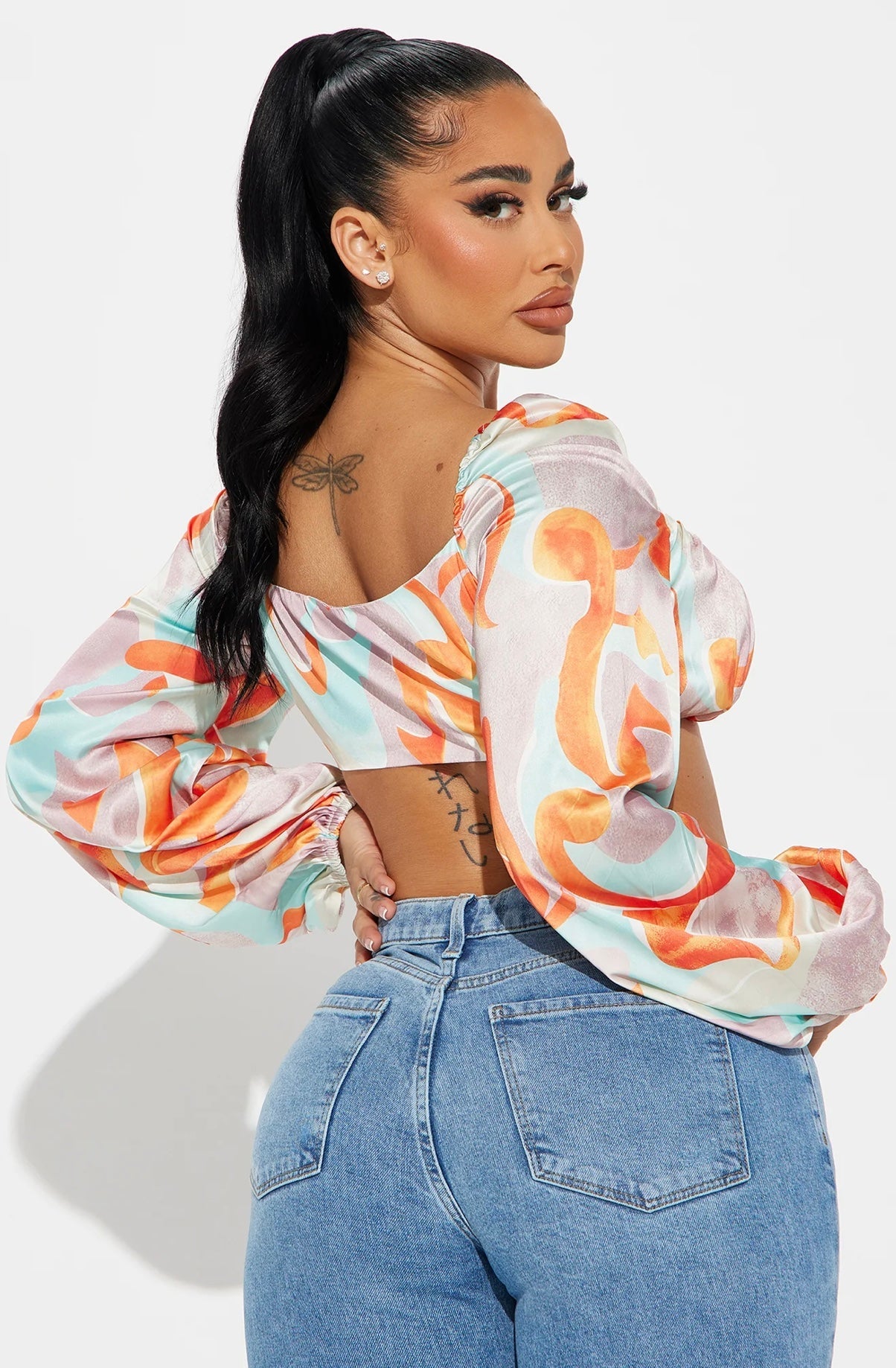 Top Long Sleeve By Fashion Nova  Size: Xl